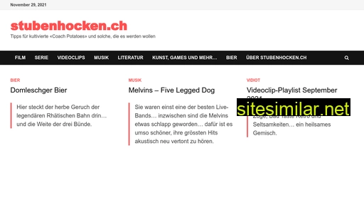 stubenhocken.ch alternative sites