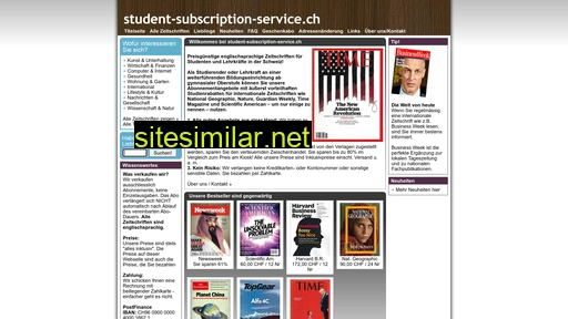 Student-subscription-service similar sites