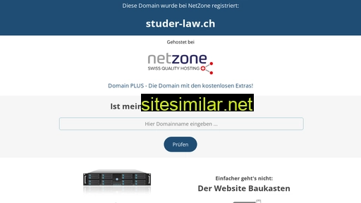 studer-law.ch alternative sites