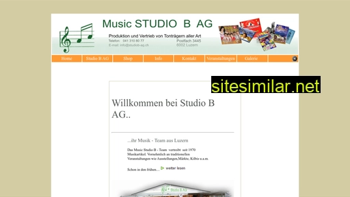 studiob-ag.ch alternative sites