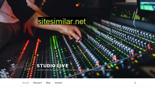 Studiolive similar sites