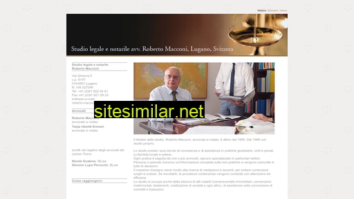 studiomacconi.ch alternative sites