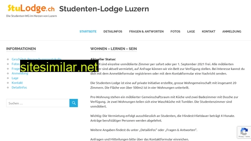 stulodge.ch alternative sites