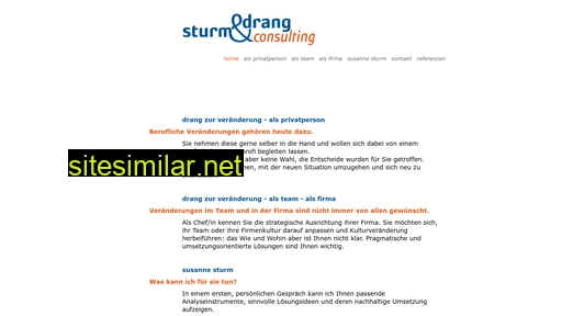 sturmdrang.ch alternative sites