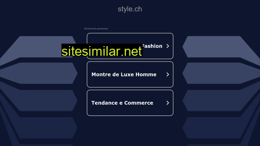 style.ch alternative sites