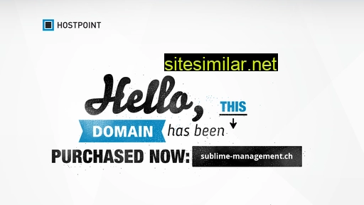 sublime-management.ch alternative sites