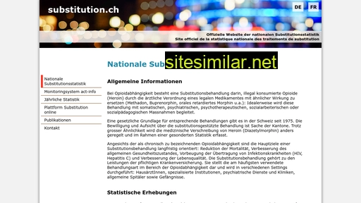 substitution.ch alternative sites