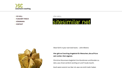 suessmanncoaching.ch alternative sites