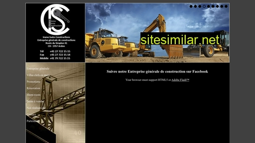 suisseconstruction.ch alternative sites