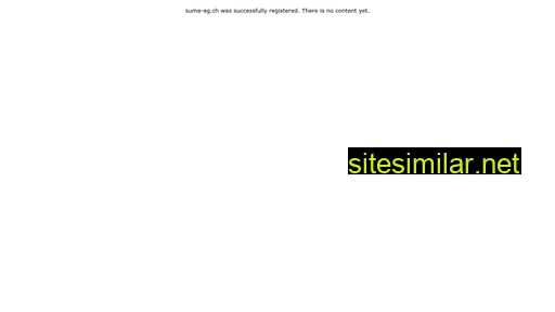 suma-ag.ch alternative sites