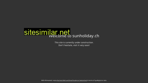 sunholiday.ch alternative sites