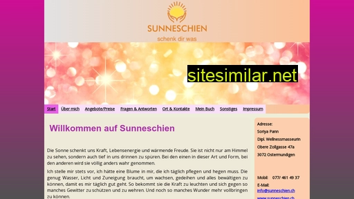 sunneschien.ch alternative sites