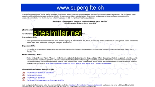 supergifte.ch alternative sites