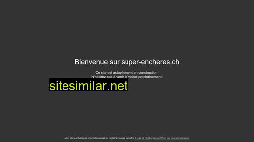 super-encheres.ch alternative sites