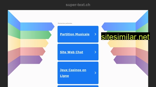 super-text.ch alternative sites
