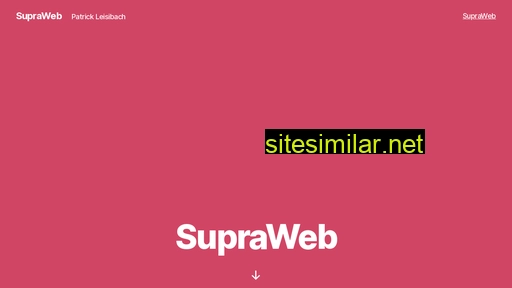 supraweb.ch alternative sites