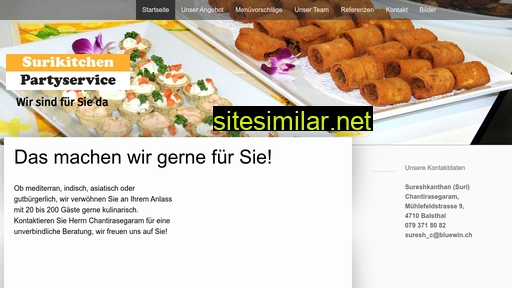 surikitchenbalsthal.ch alternative sites