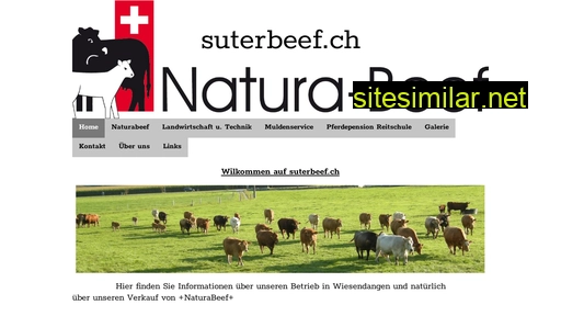 suterbeef.ch alternative sites
