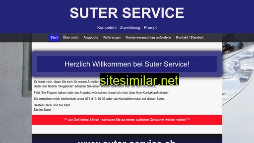 suter-service.ch alternative sites