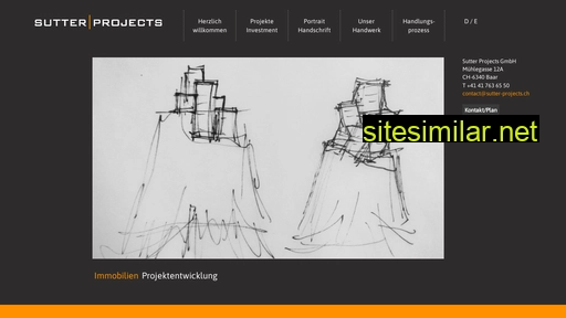 sutter-projects.ch alternative sites