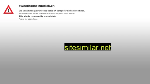 sweethome-zuerich.ch alternative sites