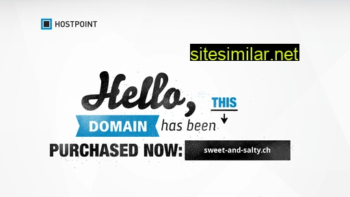 sweet-and-salty.ch alternative sites