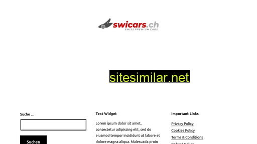 Swicars similar sites
