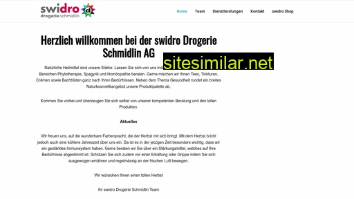 swidro-drogerie-schmidlin.ch alternative sites