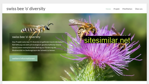 swissbeeodiversity.ch alternative sites