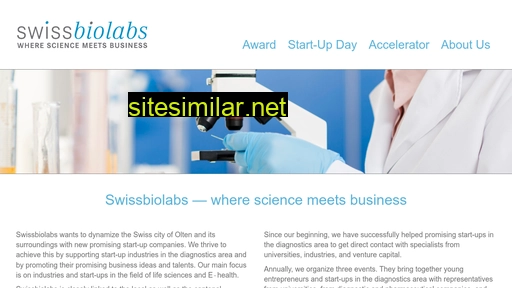 swissbiolabs.ch alternative sites