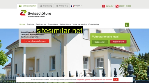 swisscloture.ch alternative sites