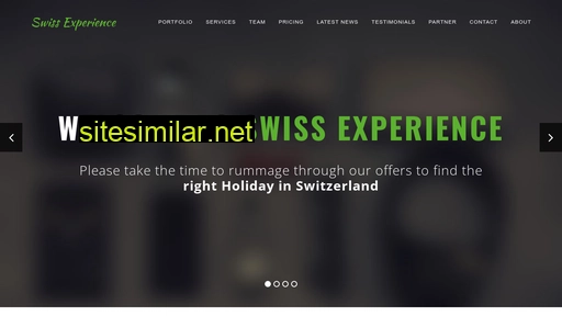 swissexperience.ch alternative sites
