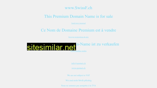 swissf.ch alternative sites
