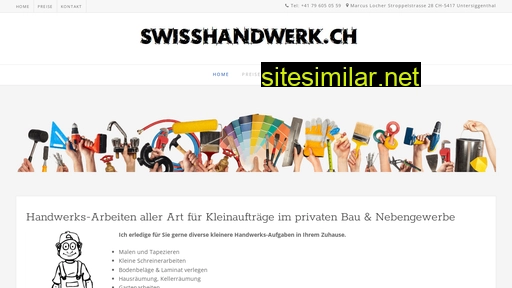 swisshandwerk.ch alternative sites