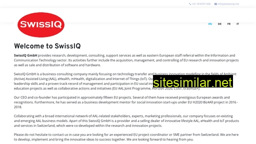 swissiq.ch alternative sites