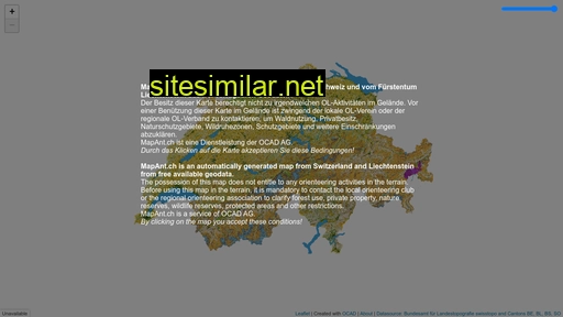 swissmapant.ch alternative sites