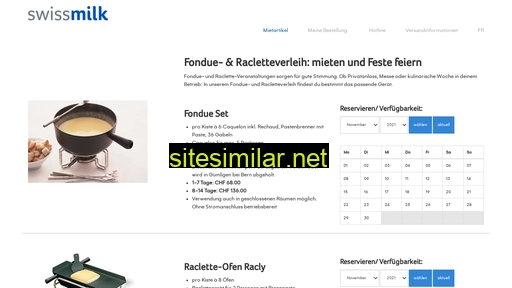 swissmilk.fonduemiete.ch alternative sites