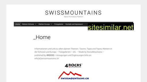 Swissmountains similar sites