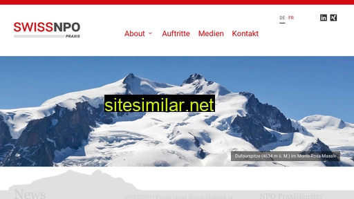 swissnpo.ch alternative sites