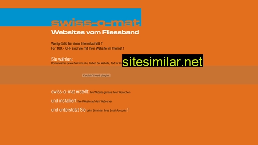swissomat.ch alternative sites