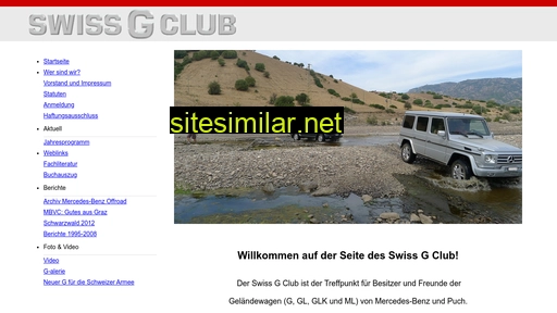swiss-g-club.ch alternative sites