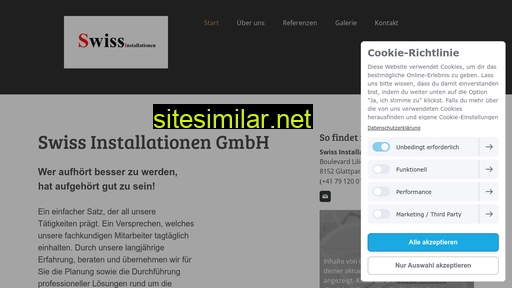 swiss-installationen.ch alternative sites