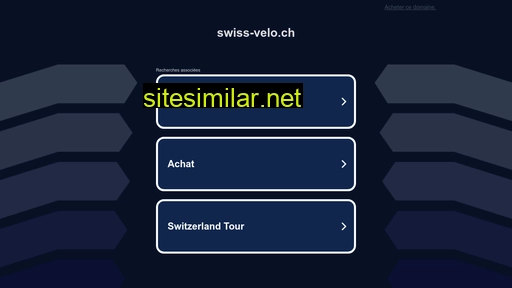 swiss-velo.ch alternative sites