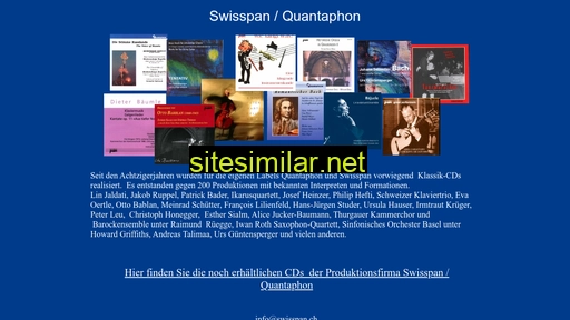 Swisspan similar sites