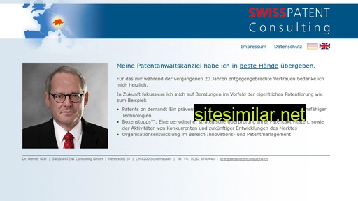Swisspatentconsulting similar sites