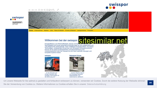 swisspor-gruppe.ch alternative sites