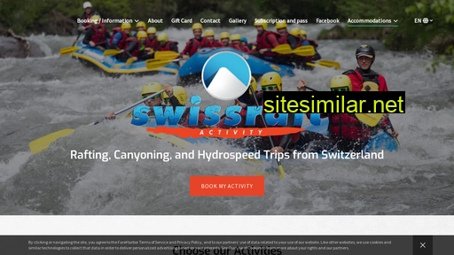 Swissraft-activity similar sites