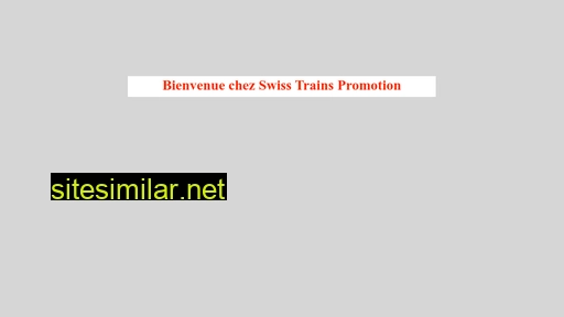 swisstrains-stp.ch alternative sites