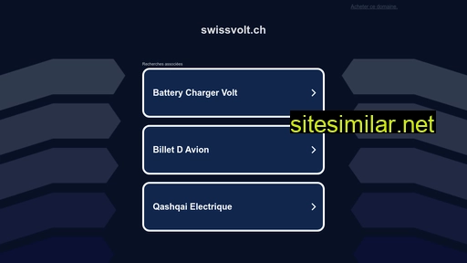 swissvolt.ch alternative sites
