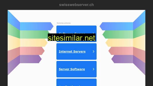 Swisswebserver similar sites
